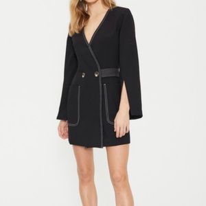 Cooper St | Black Hailey Suit Blazer Dress | US 6 New with Tags